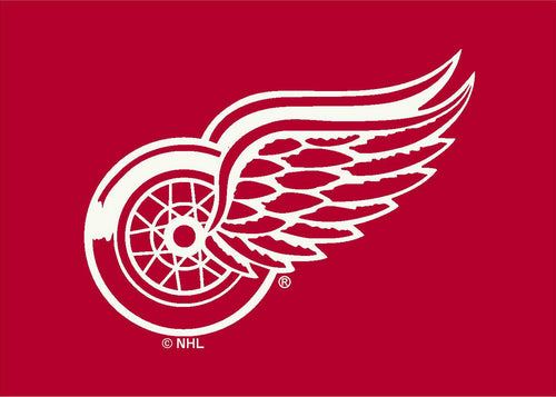 Detroit Redwings Rug Team Spirit 1