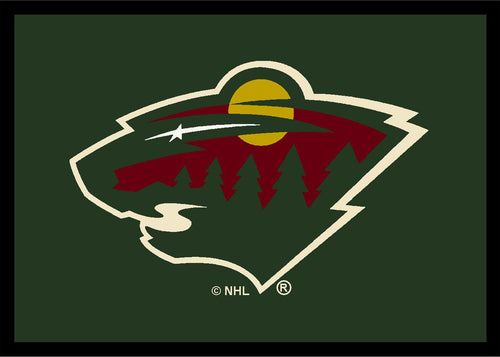 Minnesota Wild Rug Team Spirit 1