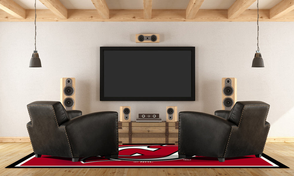 New Jersey Devils Rug Team Spirit