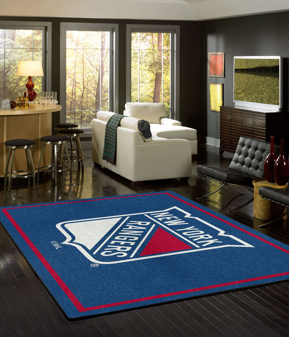 New York Rangers Rug Team Spirit