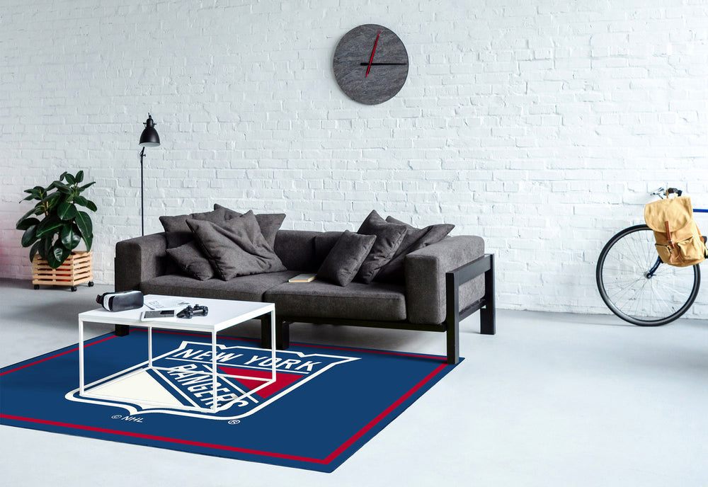New York Rangers Rug Team Spirit
