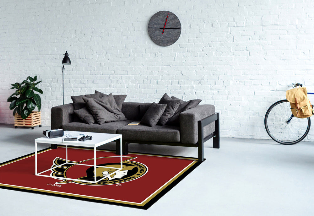 Ottawa Senators Rug Team Spirit