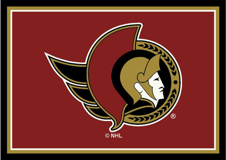 Ottawa Senators Rug Team Spirit