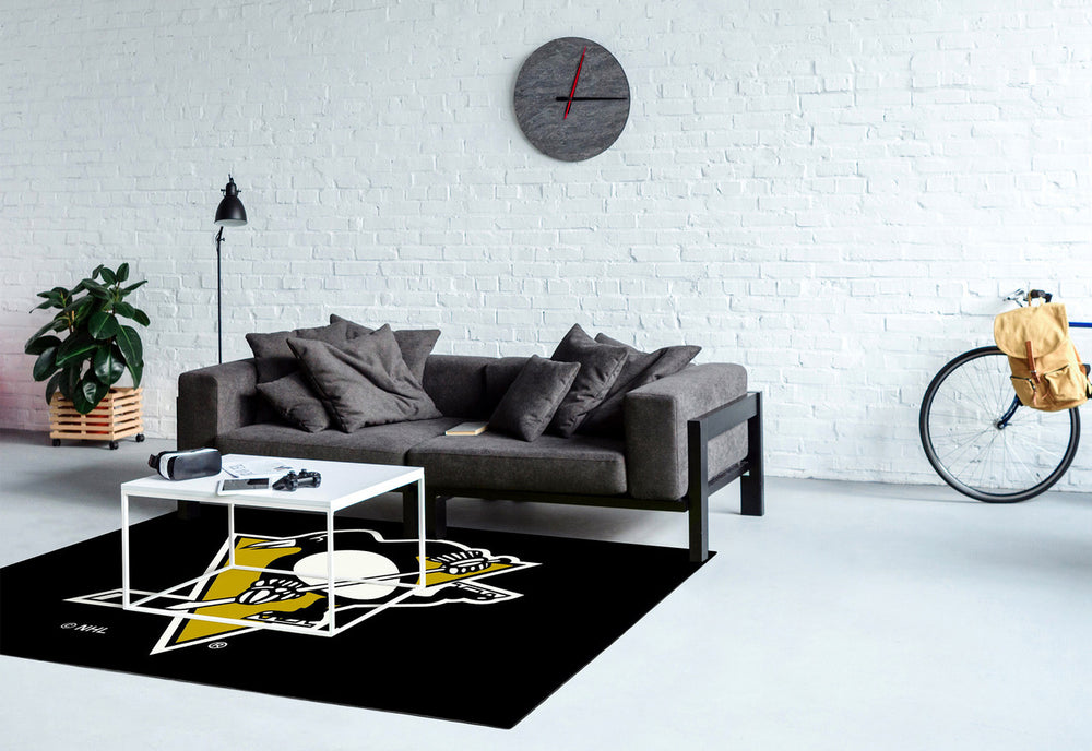 Pittsburgh Penguins Rug Team Spirit
