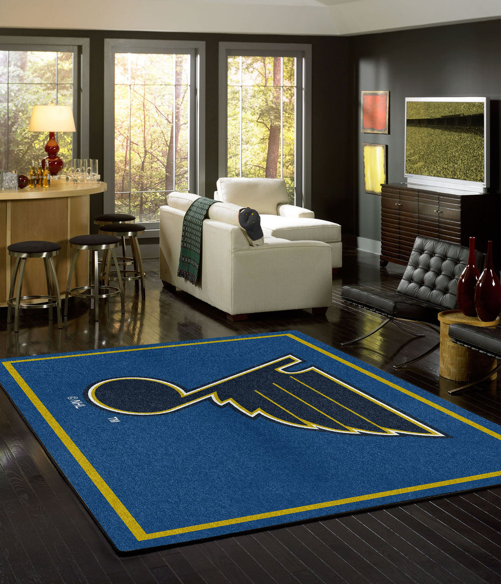 St Louis Blues Rug Team Spirit