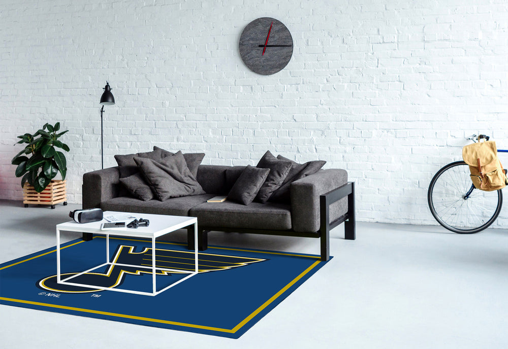 St Louis Blues Rug Team Spirit