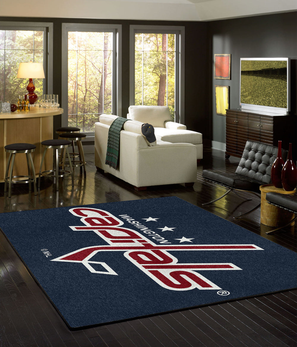 Washington Capitals Rug Team Spirit