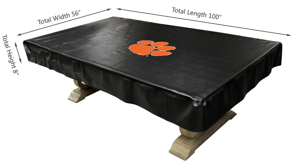 Clemson University Pool Table Cover 8 Foot