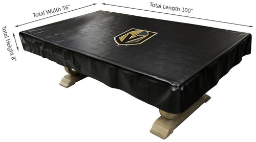 Vegas Golden Knights Pool Table Cover 8 Foot 2