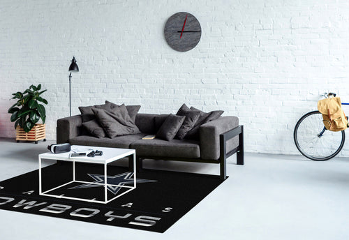 Dallas Cowboys Rug Chrome 3