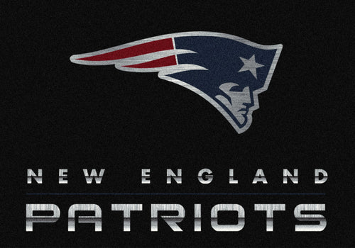 New England Patriots Rug Chrome 1