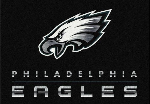 Philadelphia Eagles Rug Chrome 1