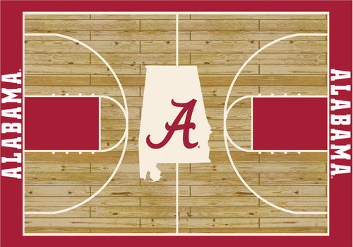University of Alabama Rug Courtside 1