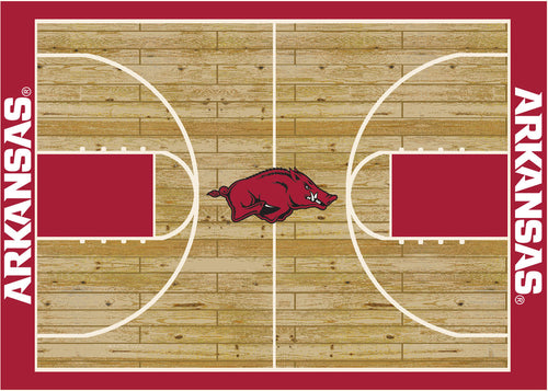 University of Arkansas Rug Courtside 1
