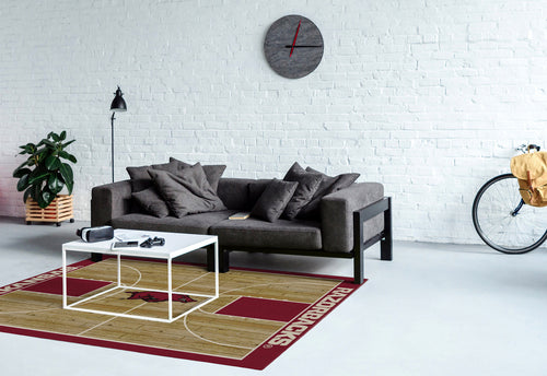 University of Arkansas Rug Courtside 4