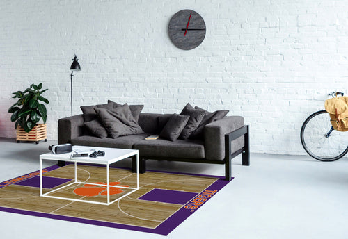 Clemson University Rug Courtside 4