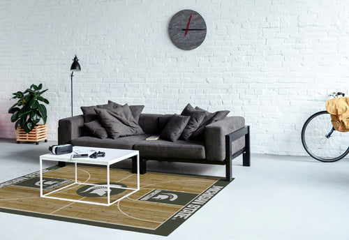 Michigan State University Rug Courtside 4