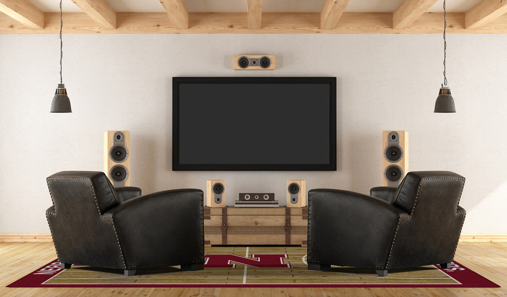 University of Nebraska Rug Courtside