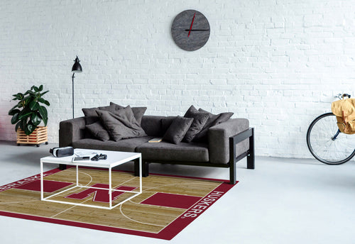University of Nebraska Rug Courtside 4