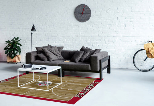 Ohio State University Rug Courtside 4