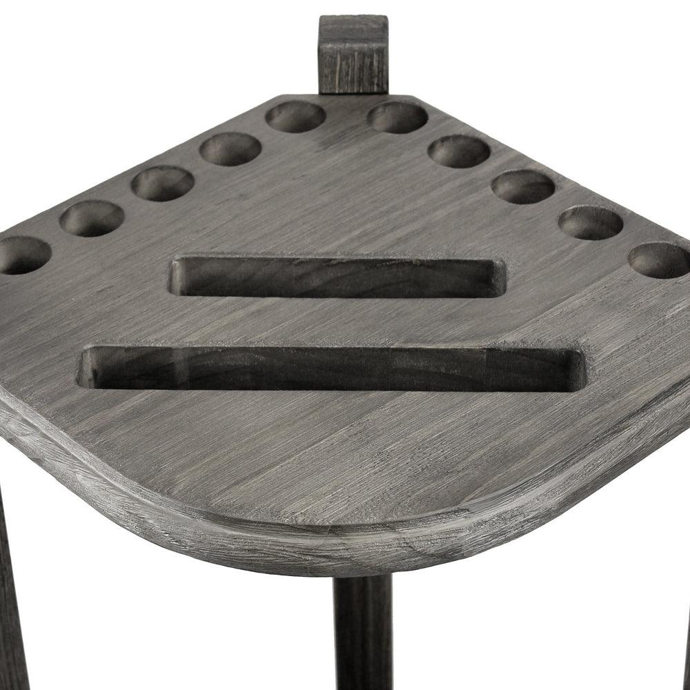 Imperial Cue Rack Double Thick Silver Mist