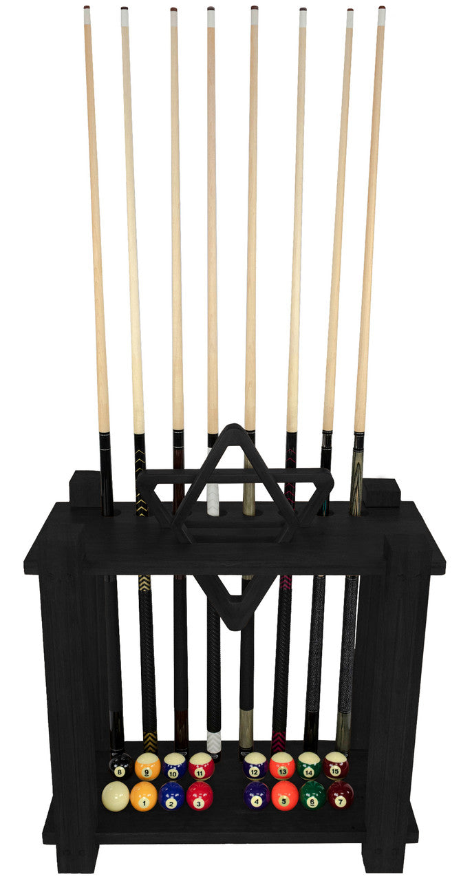 Imperial Cue Rack Rectangle Floor Rack Black