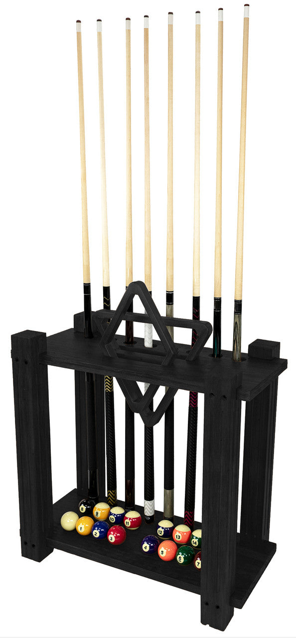 Imperial Cue Rack Rectangle Floor Rack Black