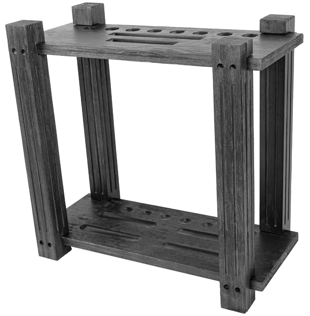 Imperial Cue Rack Rectangle Floor Rack Silver Mist