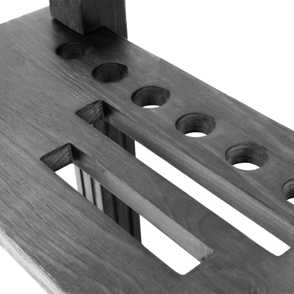 Imperial Cue Rack Rectangle Floor Rack Silver Mist