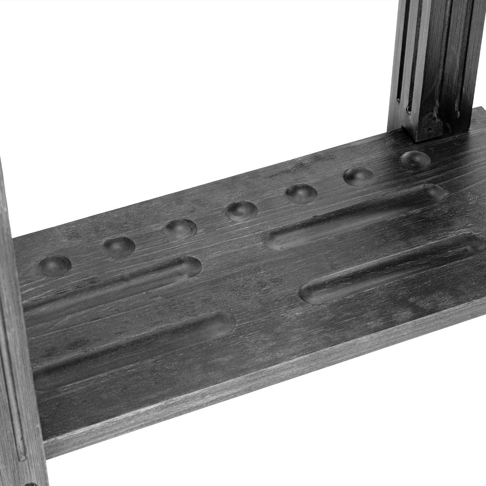 Imperial Cue Rack Rectangle Floor Rack Silver Mist