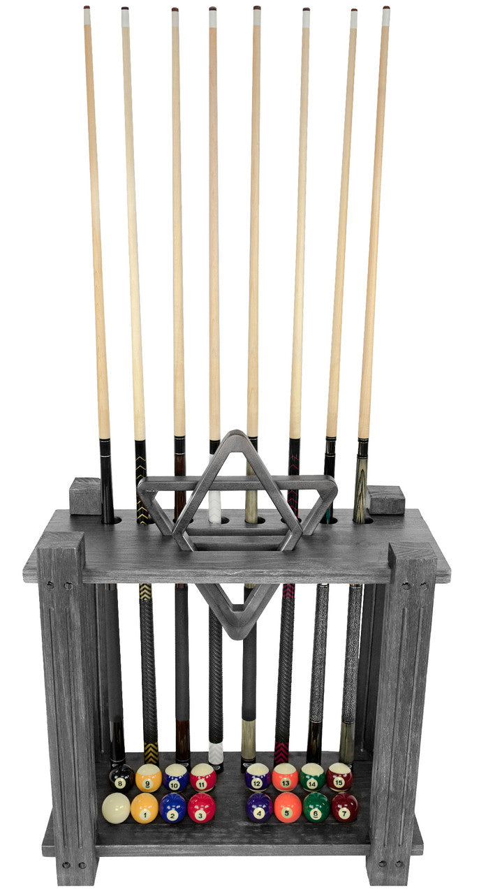 Imperial Cue Rack Rectangle Floor Rack Silver Mist