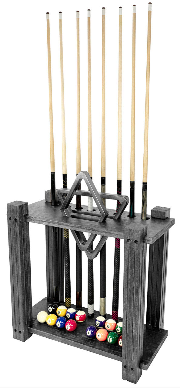 Imperial Cue Rack Rectangle Floor Rack Silver Mist