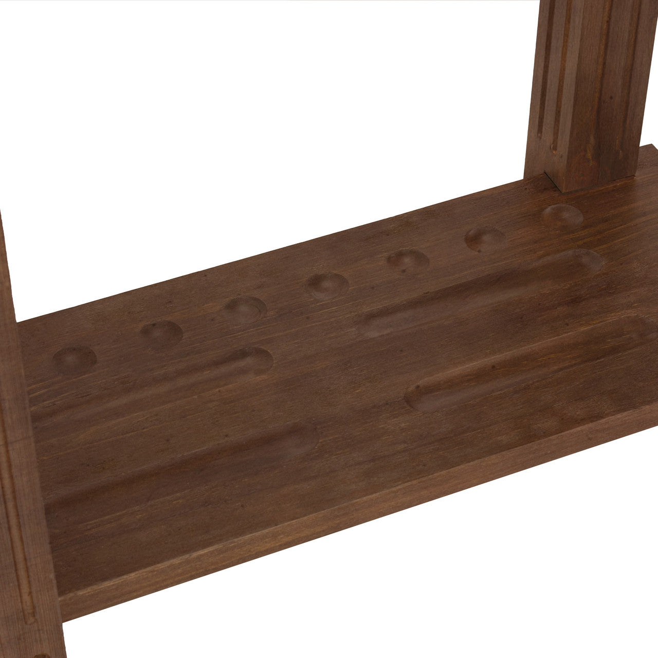 Imperial Cue Rack Rectangle Floor Rack Whiskey