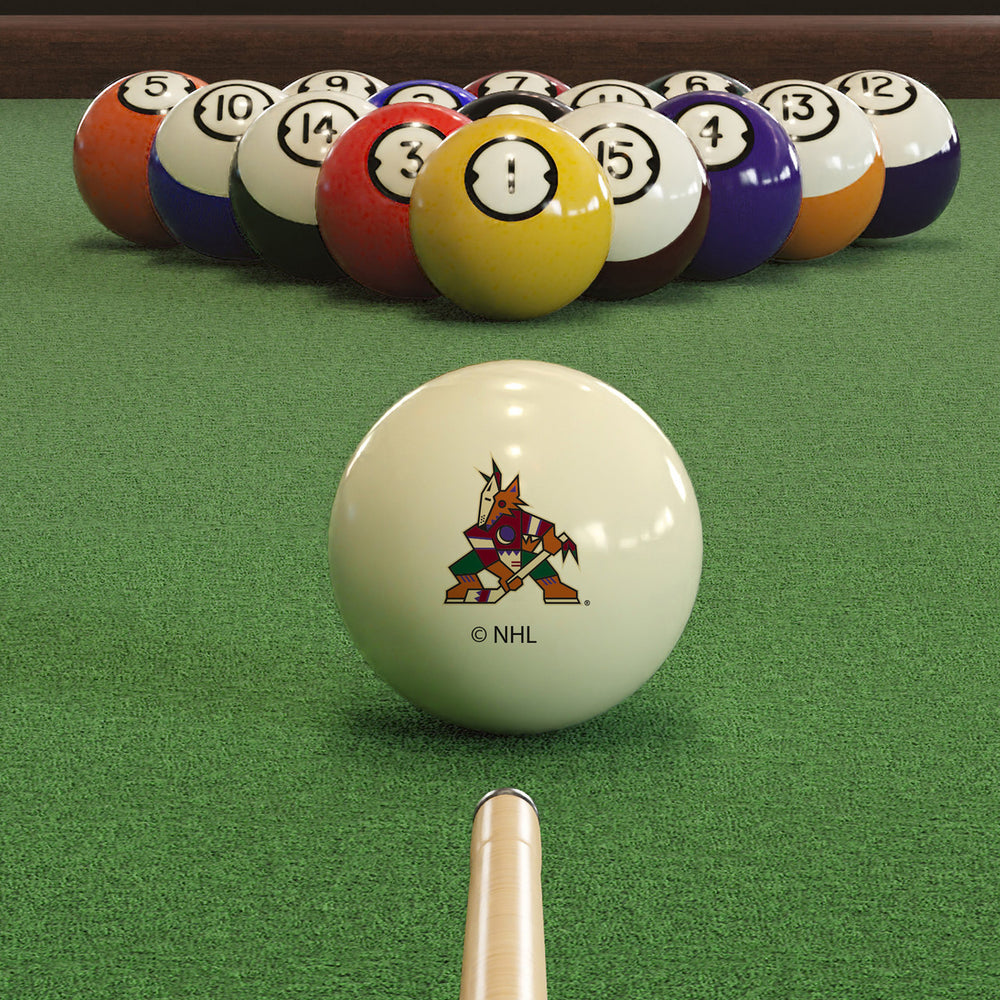 Arizona Coyotes Pool Balls - Retro Balls Set