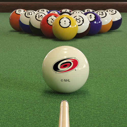 Carolina Hurricanes Pool Balls - Retro Balls Set 2