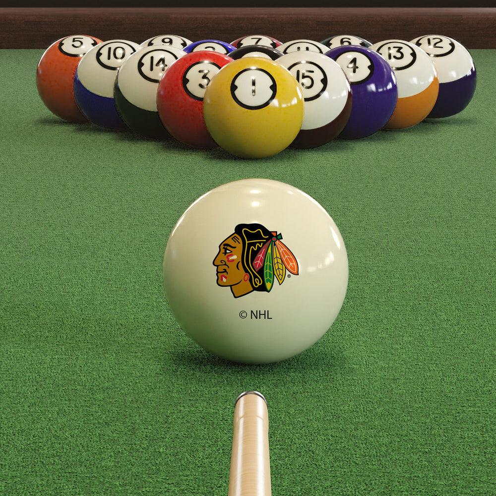 Chicago Blackhawks Pool Balls - Retro Balls Set