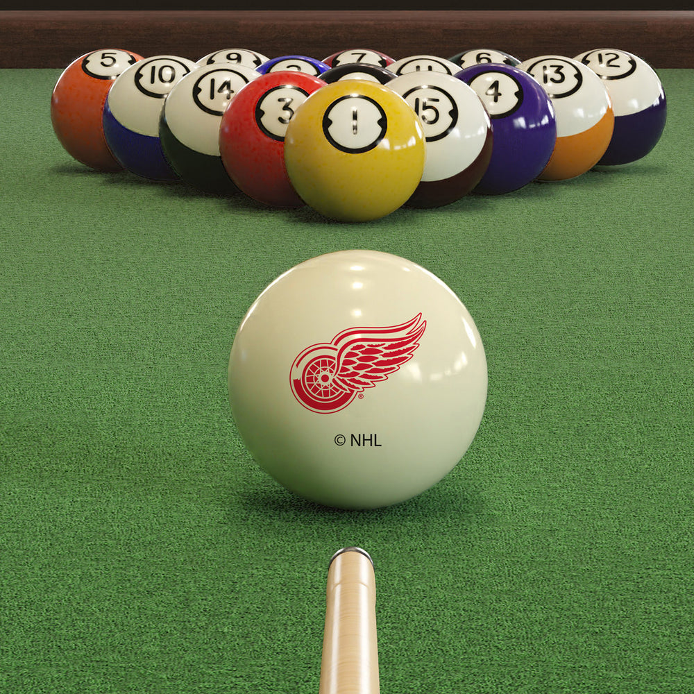 Detroit Redwings Pool Balls - Retro Balls Set
