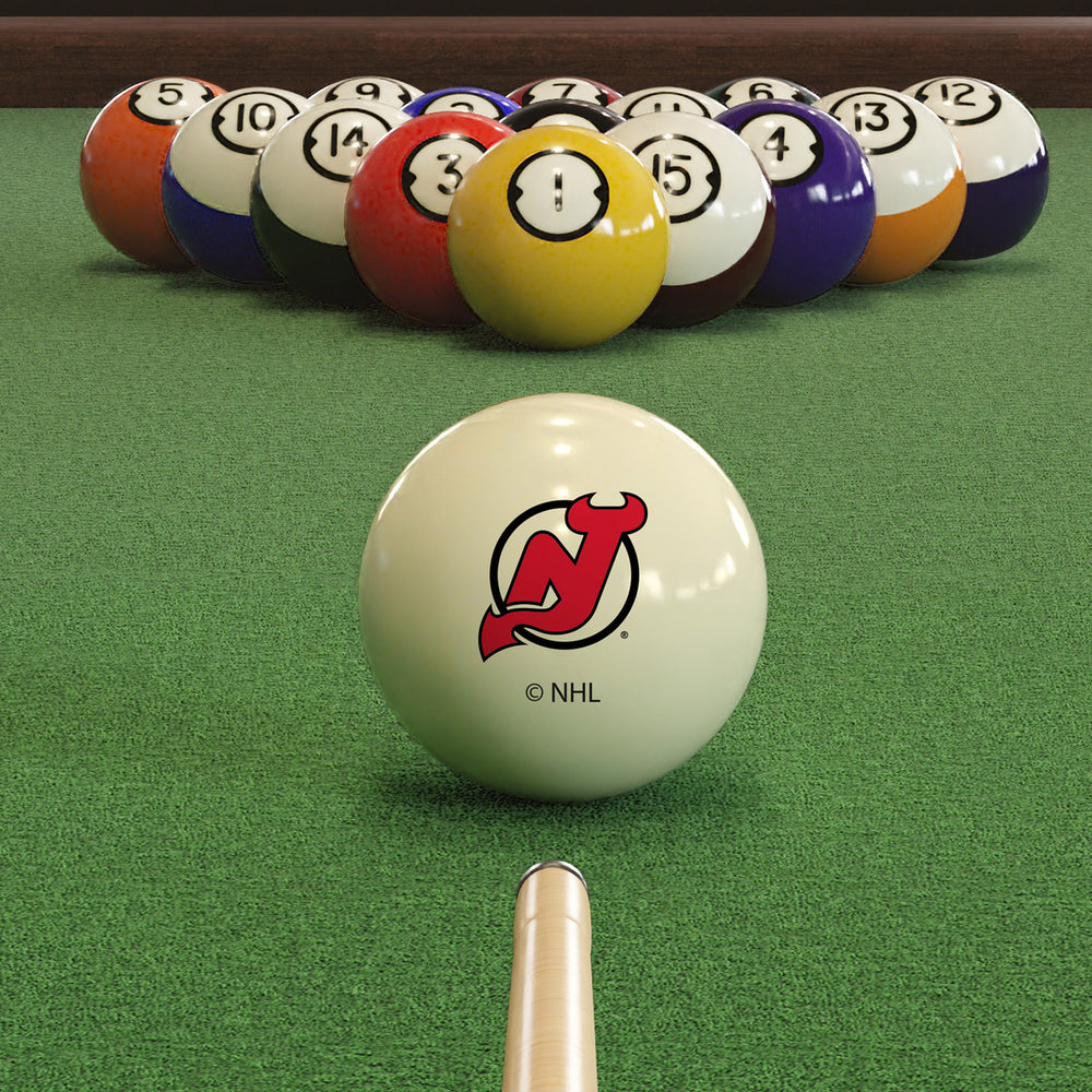 New Jersey Devils Pool Balls - Retro Balls Set