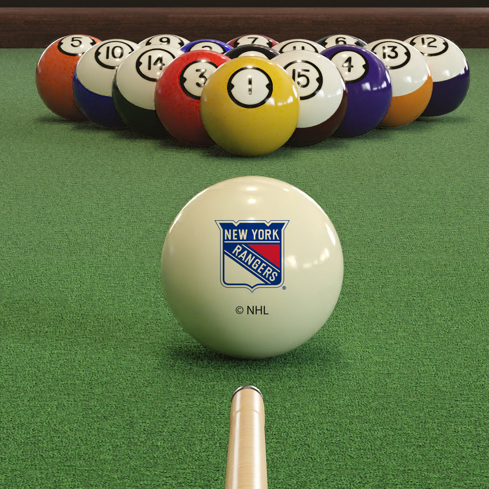 New York Rangers Pool Balls - Retro Balls Set