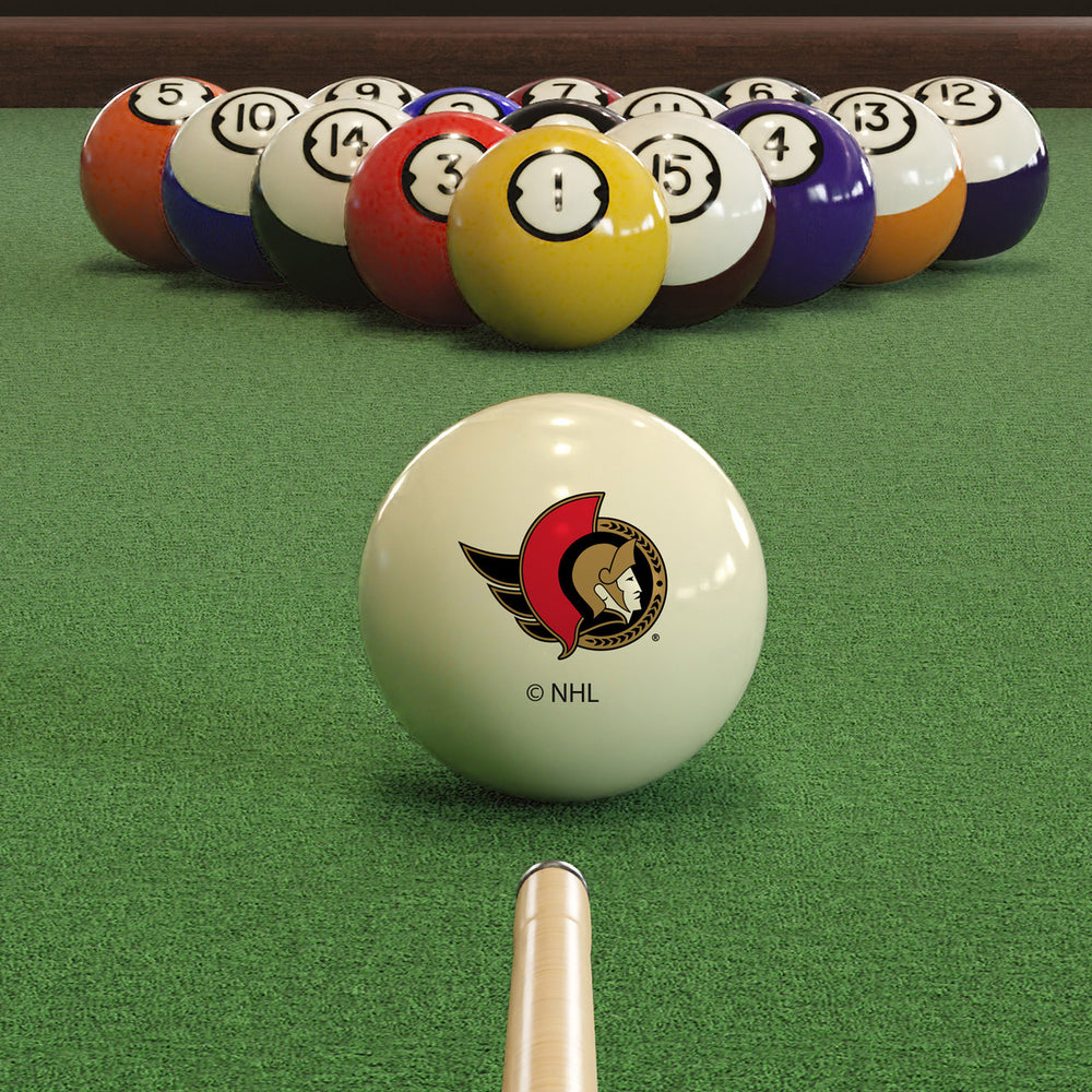 Ottawa Senators Pool Balls - Retro Balls Set