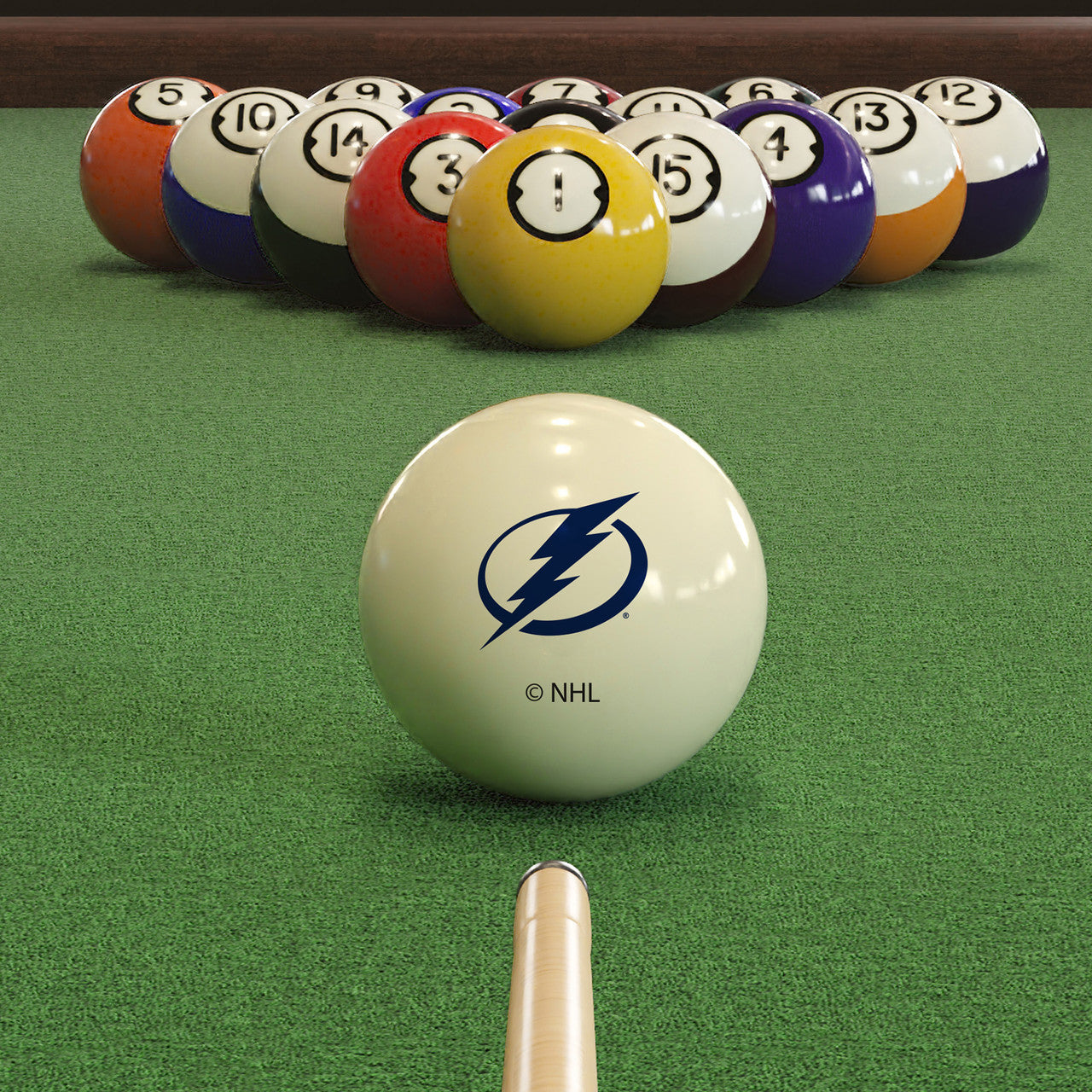 Tampa Bay Lightning Pool Balls - Retro Balls Set