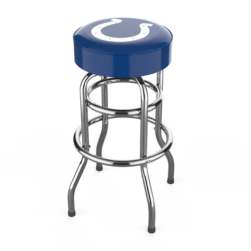 Indianapolis Colts Bar Stool Chrome 1