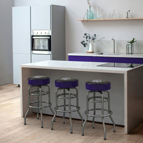 Colorado Rockies Bar Stool Chrome 5