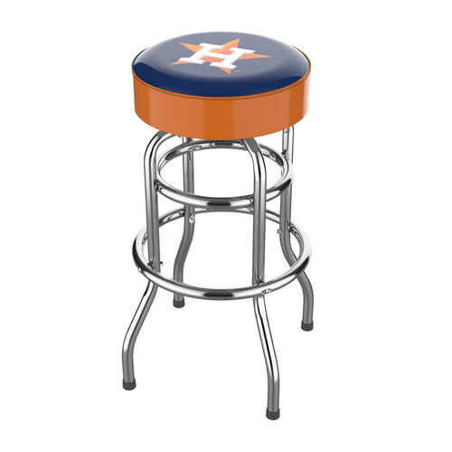 Houston Astros Bar Stool Chrome 1