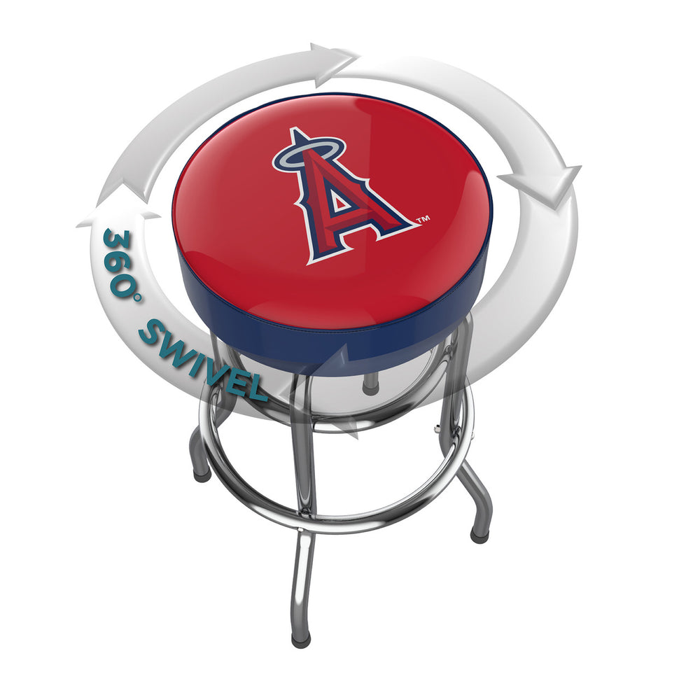 Los Angeles Angels Bar Stool Chrome