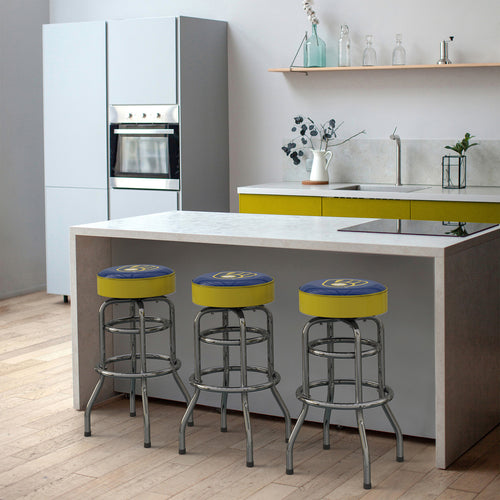 Milwaukee Brewers Bar Stool Chrome 6