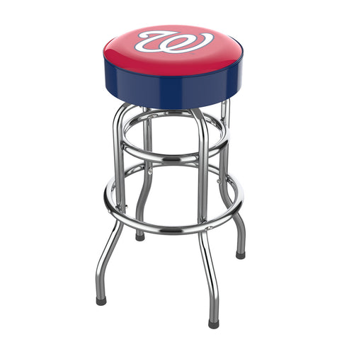 Washington Nationals Bar Stool Chrome 1