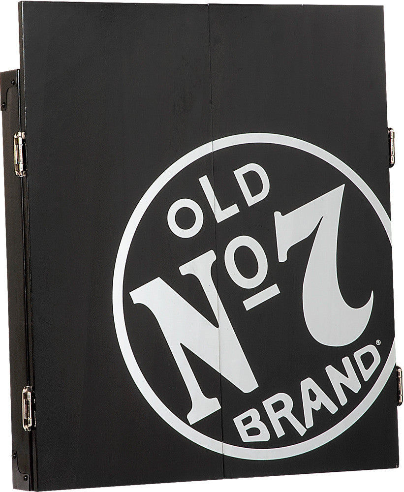 Jack Daniels Dartboard Cabinet Set