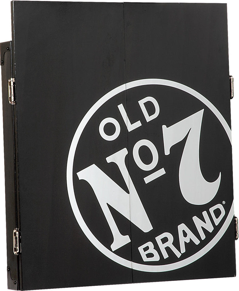 Jack Daniels Dartboard Cabinet Set