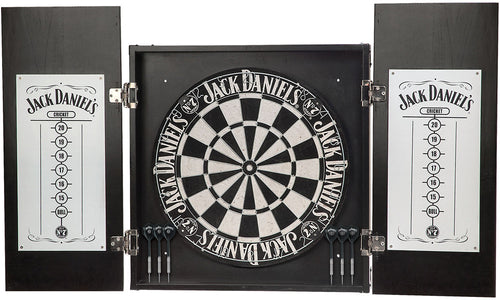 Jack Daniels Dartboard Cabinet Set 2